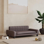 Marron / Similicuir / 90 x 53 x 30 cm