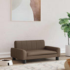 Marron / tissu / 70 x 45 x 30 cm