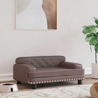 Marron / Similicuir / 70 x 45 x 30 cm