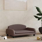 Marron / Similicuir / 70 x 45 x 30 cm
