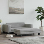 Gris clair / Velours
