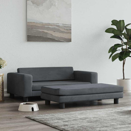 Lit Pour Chien Avec Extension 100X50X30 Cm