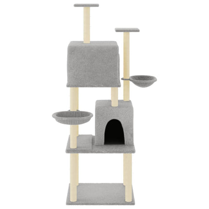 Arbre À Chat Avec Griffoirs En Sisal 180 Cm