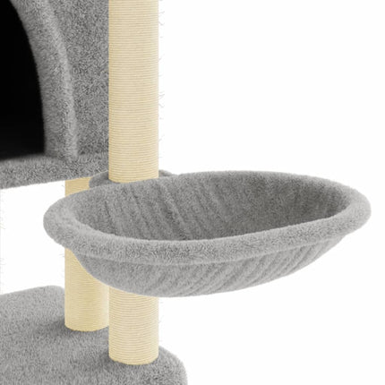 Arbre À Chat Avec Griffoirs En Sisal 180 Cm