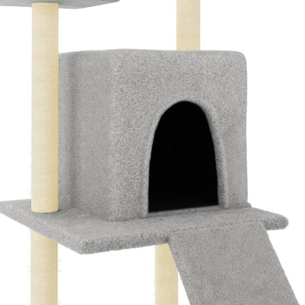 Arbre À Chat Avec Griffoirs En Sisal 110 Cm
