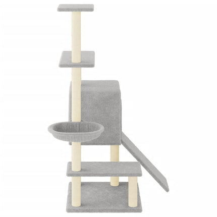 Arbre À Chat Avec Griffoirs En Sisal 130,5 Cm