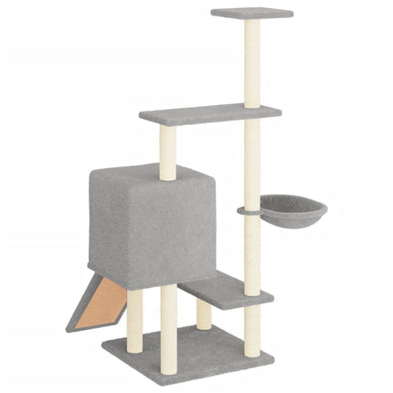 Arbre À Chat Avec Griffoirs En Sisal 130,5 Cm
