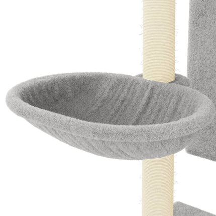 Arbre À Chat Avec Griffoirs En Sisal 130,5 Cm