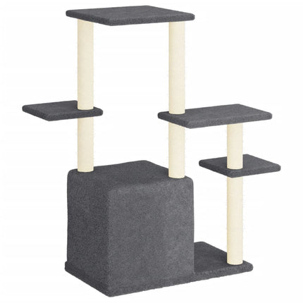 Arbre À Chat Avec Griffoirs En Sisal 97,5 Cm