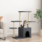 Arbre À Chat Avec Griffoirs En Sisal 97,5 Cm