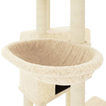 Arbre À Chat Avec Griffoirs En Sisal 122 Cm