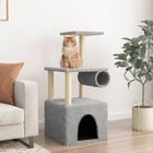 Arbre À Chat Avec Griffoirs En Sisal 109,5 Cm