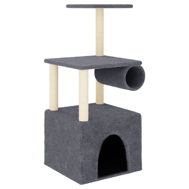 Arbre À Chat Avec Griffoirs En Sisal 109,5 Cm