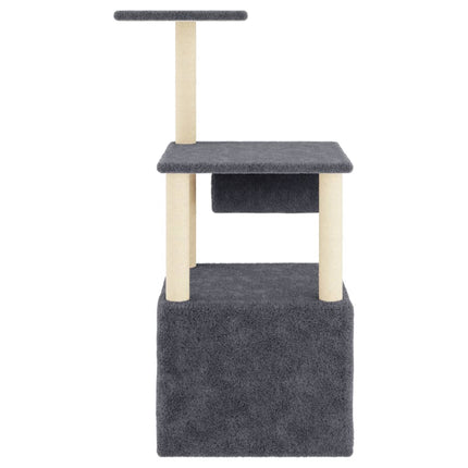 Arbre À Chat Avec Griffoirs En Sisal 109,5 Cm