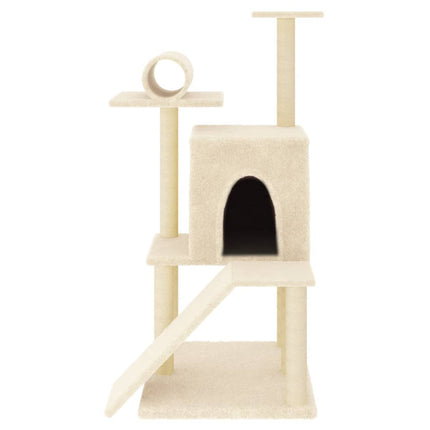 Arbre À Chat Avec Griffoirs En Sisal 110,5 Cm