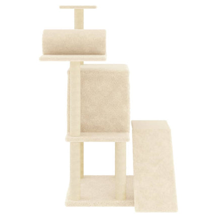 Arbre À Chat Avec Griffoirs En Sisal 110,5 Cm