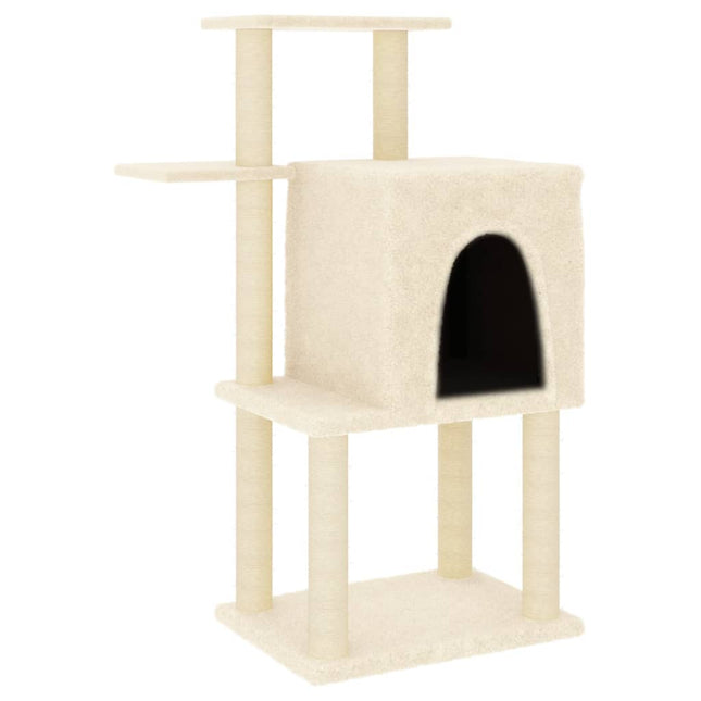 Arbre À Chat Avec Griffoirs En Sisal 97 Cm