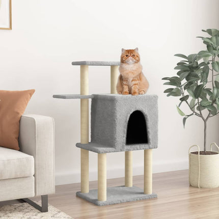 Arbre À Chat Avec Griffoirs En Sisal 97 Cm