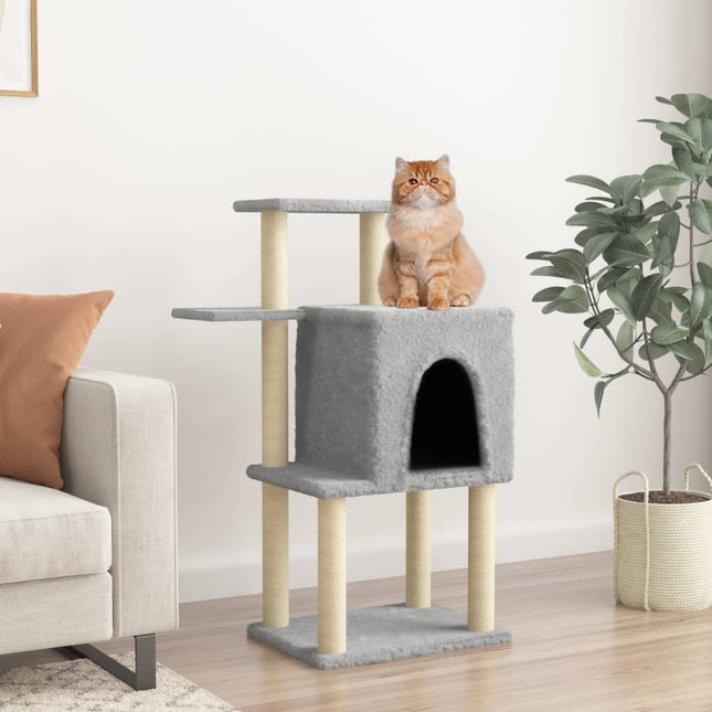 Arbre À Chat Avec Griffoirs En Sisal 97 Cm