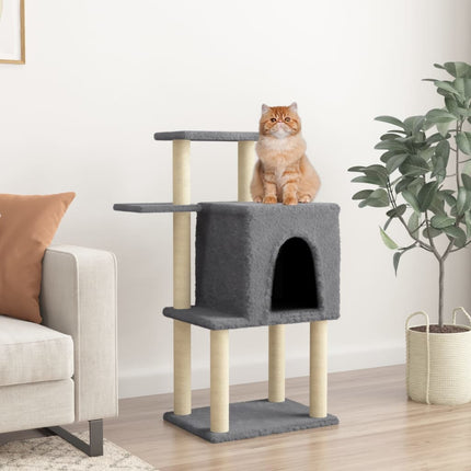 Arbre À Chat Avec Griffoirs En Sisal 97 Cm