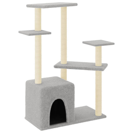 Arbre À Chat Avec Griffoirs En Sisal 107,5 Cm