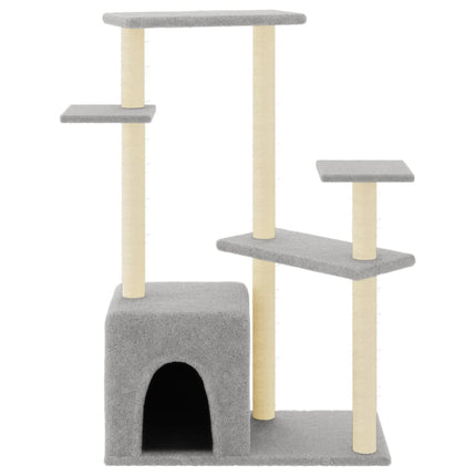 Arbre À Chat Avec Griffoirs En Sisal 107,5 Cm