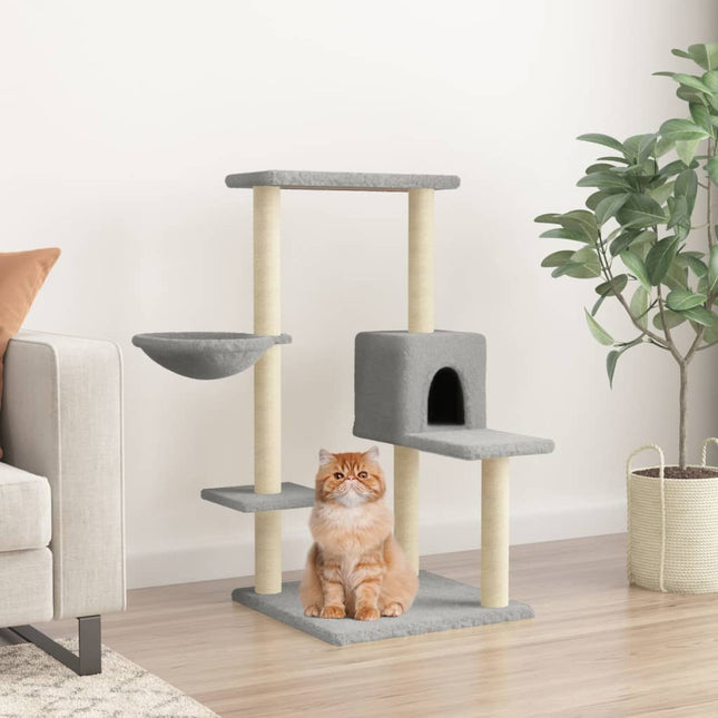 Arbre À Chat Avec Griffoirs En Sisal 95 Cm