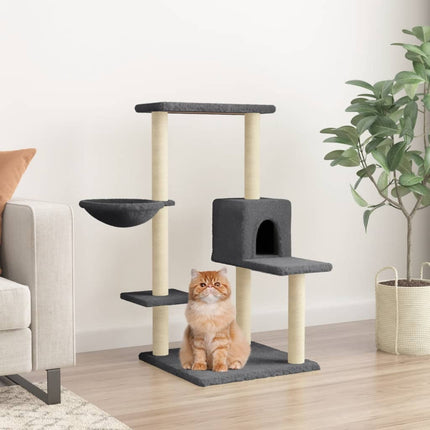 Arbre À Chat Avec Griffoirs En Sisal 95 Cm