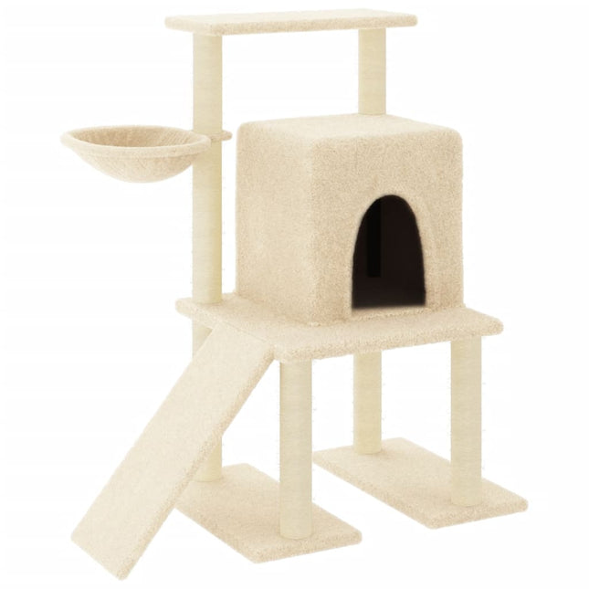 Arbre À Chat Avec Griffoirs En Sisal 96,5 Cm