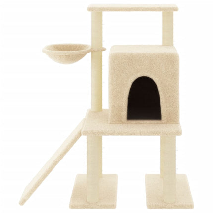Arbre À Chat Avec Griffoirs En Sisal 96,5 Cm