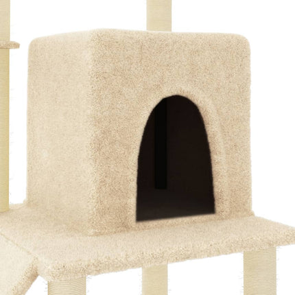 Arbre À Chat Avec Griffoirs En Sisal 96,5 Cm