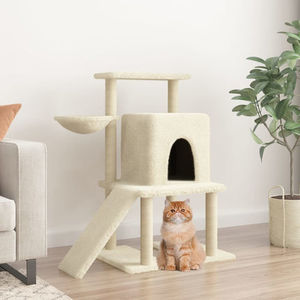 Arbre À Chat Avec Griffoirs En Sisal 96,5 Cm