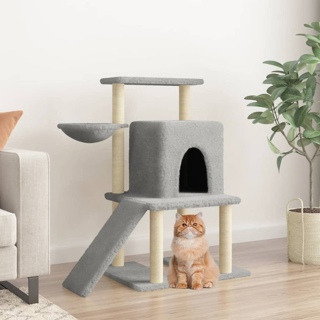 Arbre À Chat Avec Griffoirs En Sisal 96,5 Cm