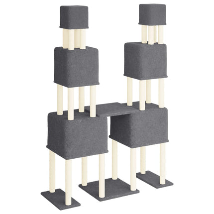 Arbre À Chat Avec Griffoirs En Sisal 199 Cm
