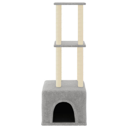 Arbre À Chat Avec Griffoirs En Sisal 133,5 Cm