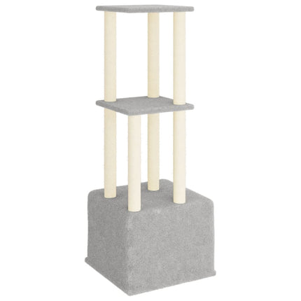 Arbre À Chat Avec Griffoirs En Sisal 133,5 Cm