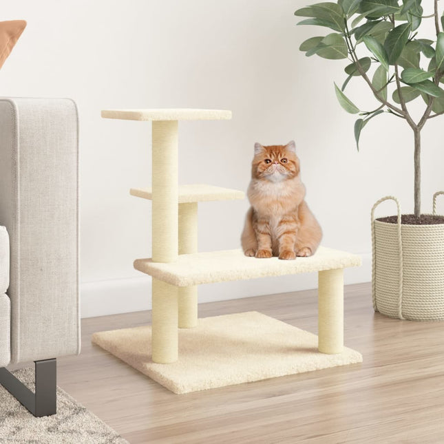 Arbre À Chat Avec Griffoirs En Sisal 61 Cm