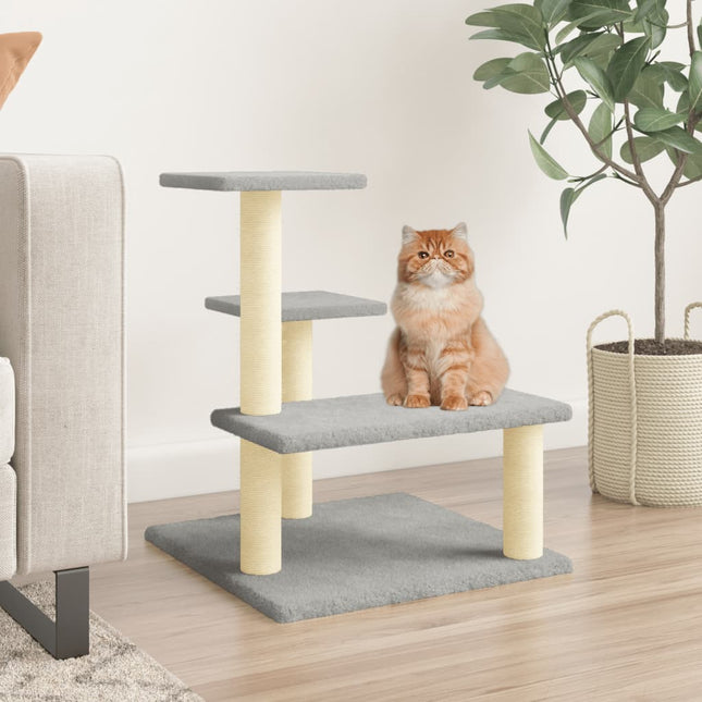 Arbre À Chat Avec Griffoirs En Sisal 61 Cm