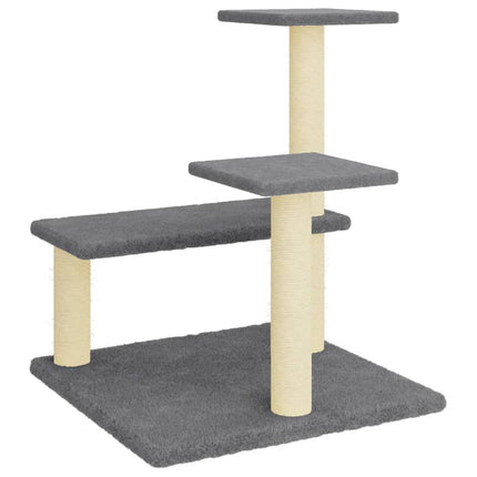 Arbre À Chat Avec Griffoirs En Sisal 61 Cm