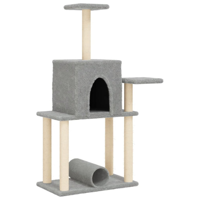 Arbre À Chat Avec Griffoirs En Sisal 122 Cm