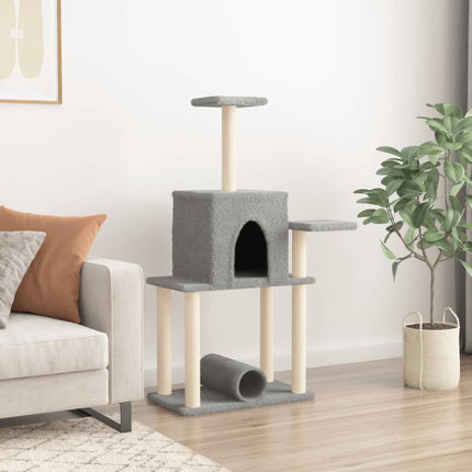 Arbre À Chat Avec Griffoirs En Sisal 122 Cm