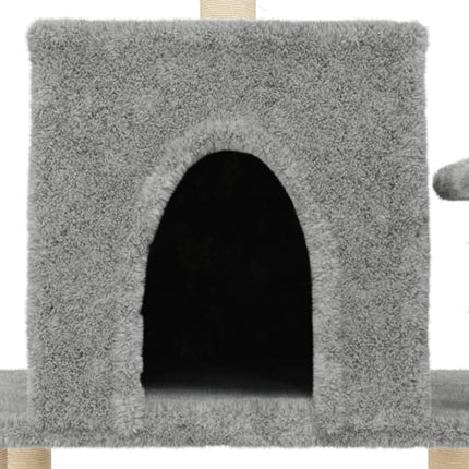 Arbre À Chat Avec Griffoirs En Sisal 122 Cm