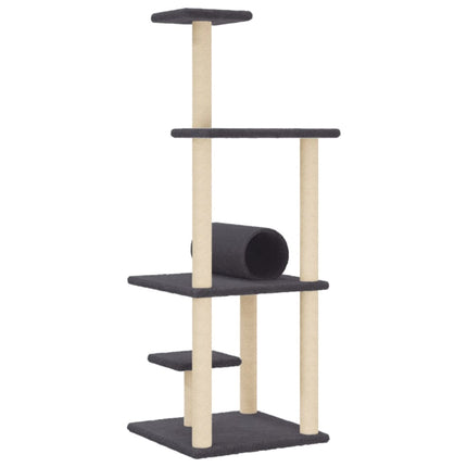 Arbre À Chat Avec Griffoirs En Sisal 136 Cm