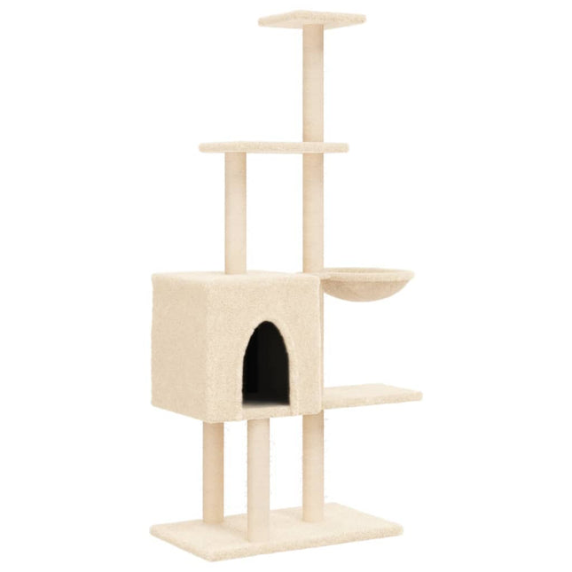Arbre À Chat Avec Griffoirs En Sisal 145 Cm