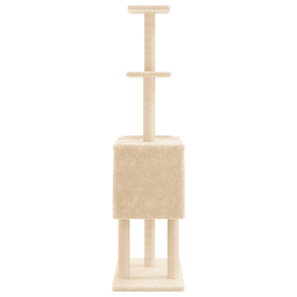 Arbre À Chat Avec Griffoirs En Sisal 145 Cm