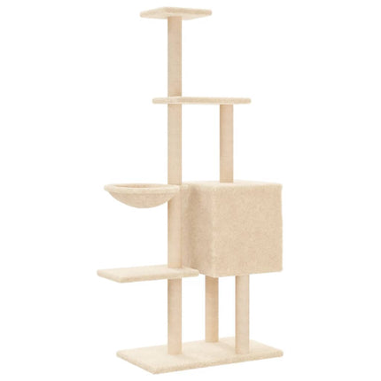 Arbre À Chat Avec Griffoirs En Sisal 145 Cm