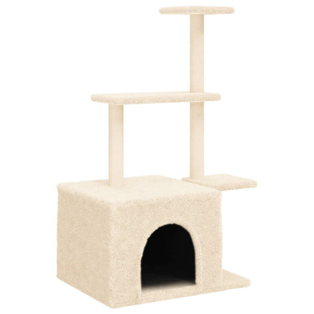 Arbre À Chat Avec Griffoirs En Sisal 110 Cm