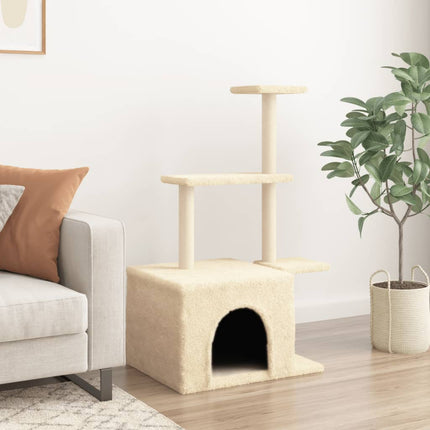 Arbre À Chat Avec Griffoirs En Sisal 110 Cm
