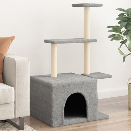 Arbre À Chat Avec Griffoirs En Sisal 110 Cm