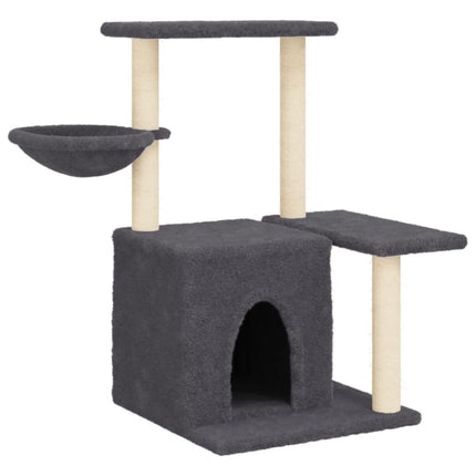 Arbre À Chat Avec Griffoirs En Sisal 83 Cm
